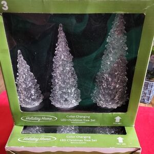 Color Changing LED Christmas Tree Set